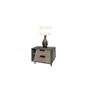 TABLE DE NUIT CASTALA REF 270 LEFT 2 TIRS GREY